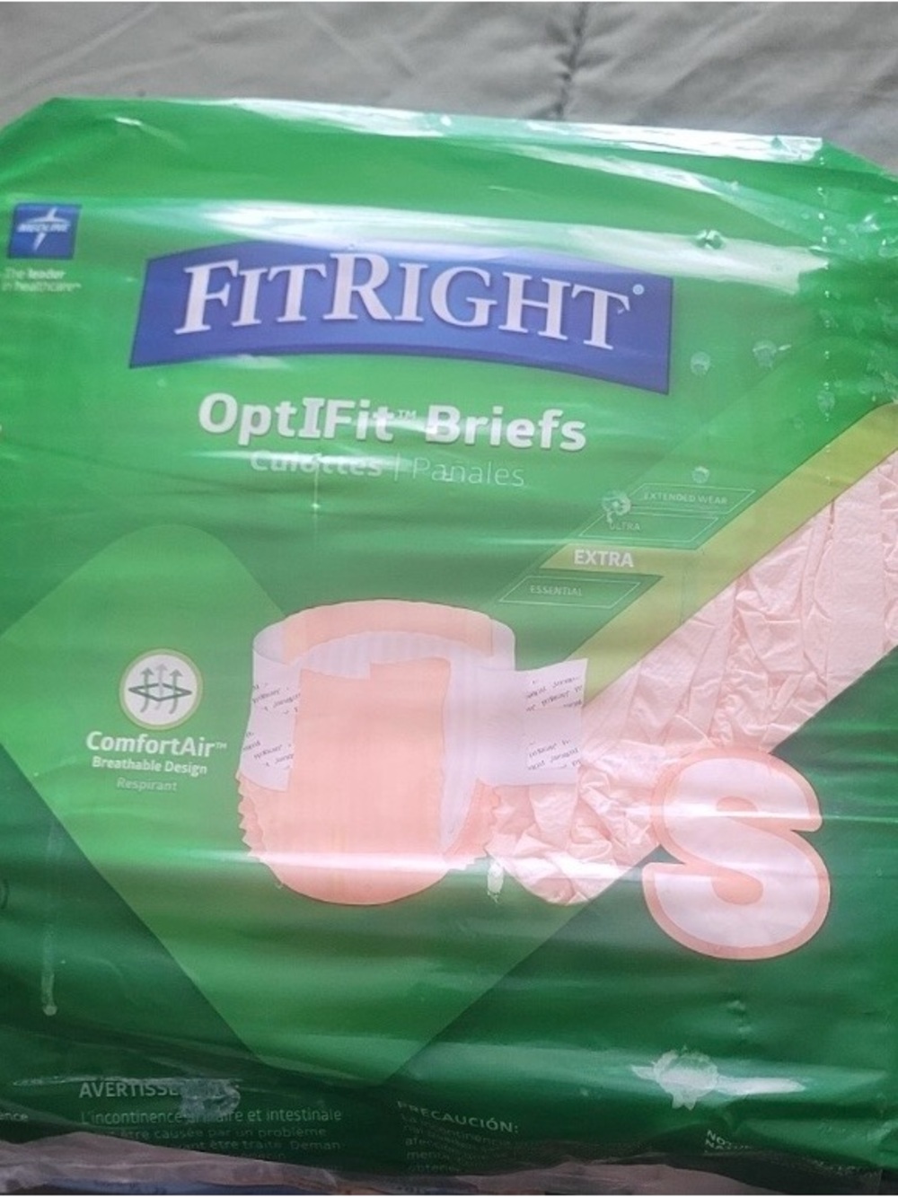FitRight OptiFit Briefs - Small/Pink